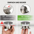 6-teiliges LED-Deckenlicht Nickel 6W Downlight kaltweiß 6000K